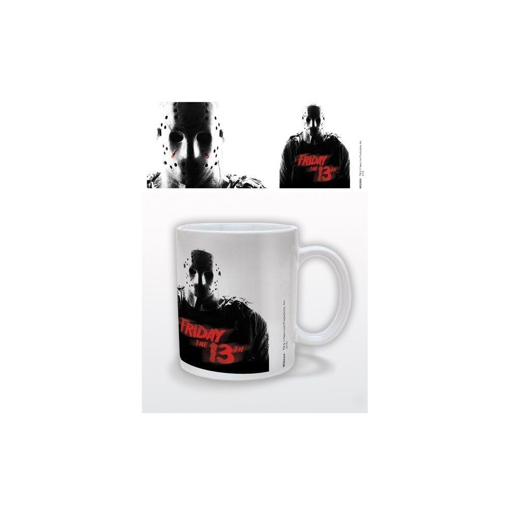 FRIDAY THE 13TH VENERDI 13 CERAMIC MUG TAZZA IN CERAMICA PYRAMID INTERNATIONAL