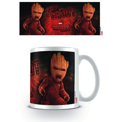MARVEL GUARDIANS OF THE GALAXY 2 I AM GROOT CERAMIC MUG TAZZA IN CERAMICA PYRAMID INTERNATIONAL