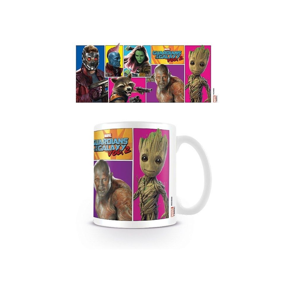 PYRAMID INTERNATIONAL MARVEL GUARDIANS OF THE GALAXY 2 CERAMIC MUG TAZZA IN CERAMICA
