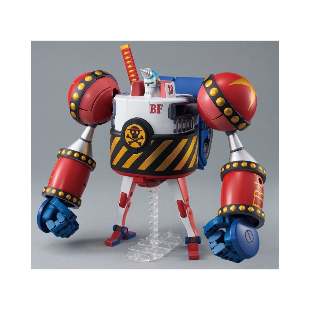 ONE PIECE IRON PIRATES BF38 GENERAL FRANKY MODEL KIT FIGURE BANDAI