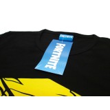 MAGLIA T SHIRT FORTNITE CUBE NERA