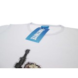 MAGLIA T SHIRT FORTNITE PIXEL BIANCA