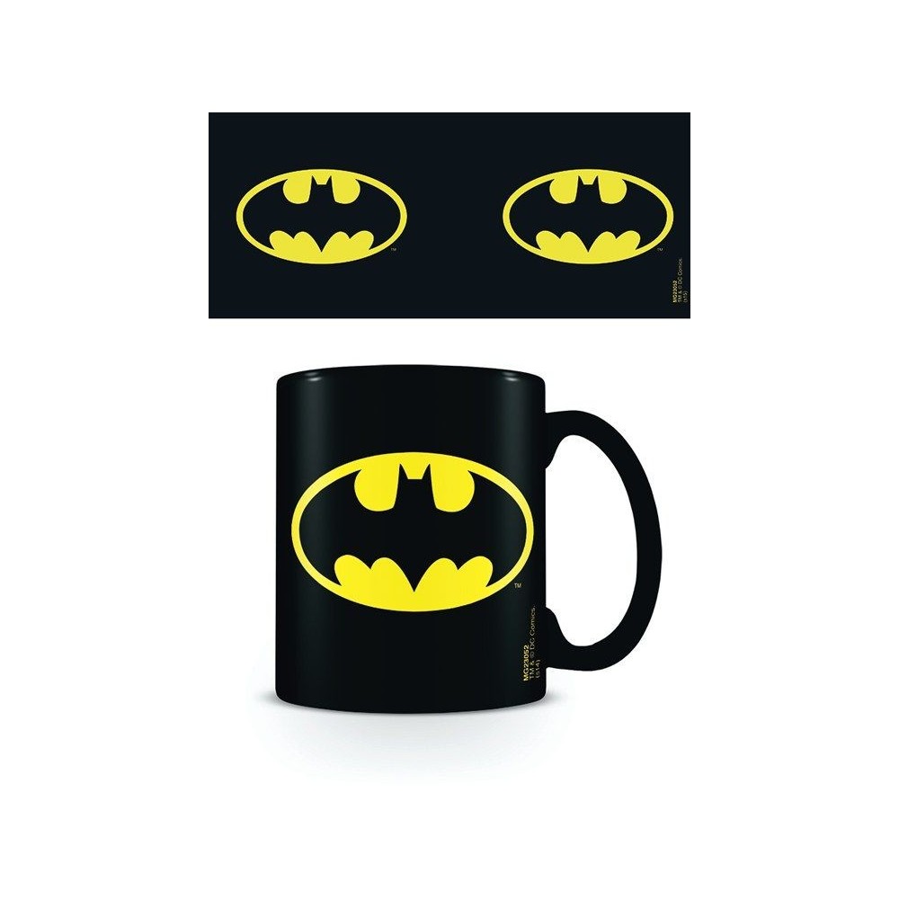 PYRAMID INTERNATIONAL BATMAN LOGO CERAMIC MUG TAZZA IN CERAMICA