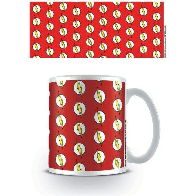 PYRAMID INTERNATIONAL THE FLASH LOGO DC COMICS CERAMIC MUG TAZZA IN CERAMICA