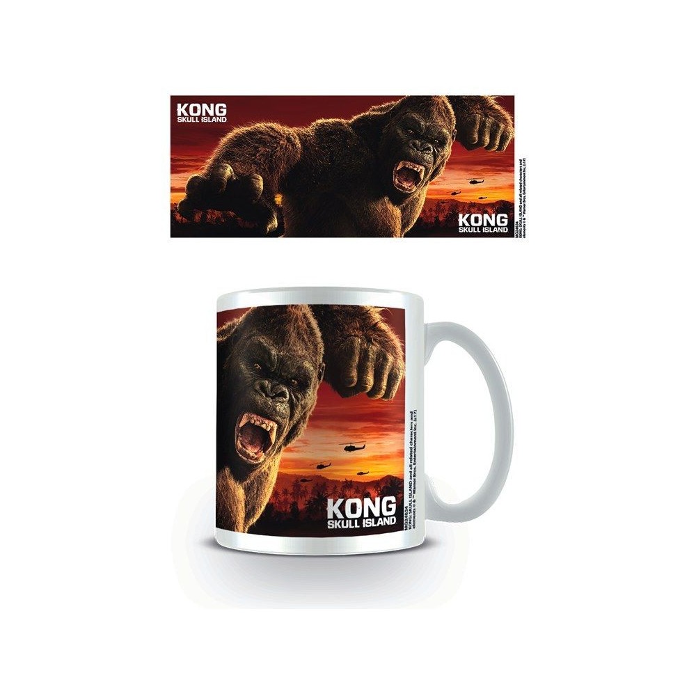 KING KONG SKULL ISLAND CERAMIC MUG TAZZA IN CERAMICA PYRAMID INTERNATIONAL