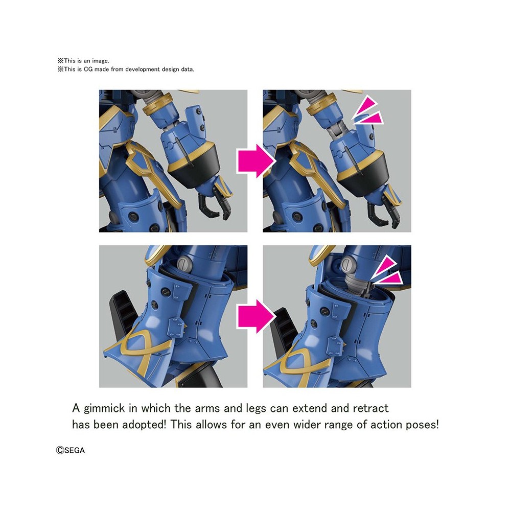 HG HIGH GRADE SPIRICLE STRIKER MUGEN AN PALMA 1/24 MODEL KIT ACTION FIGURE BANDAI