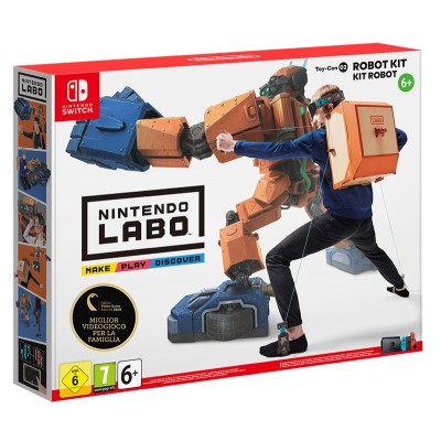 NINTENDO NINTENDO LABO ROBOT KIT SWITCH NUOVO