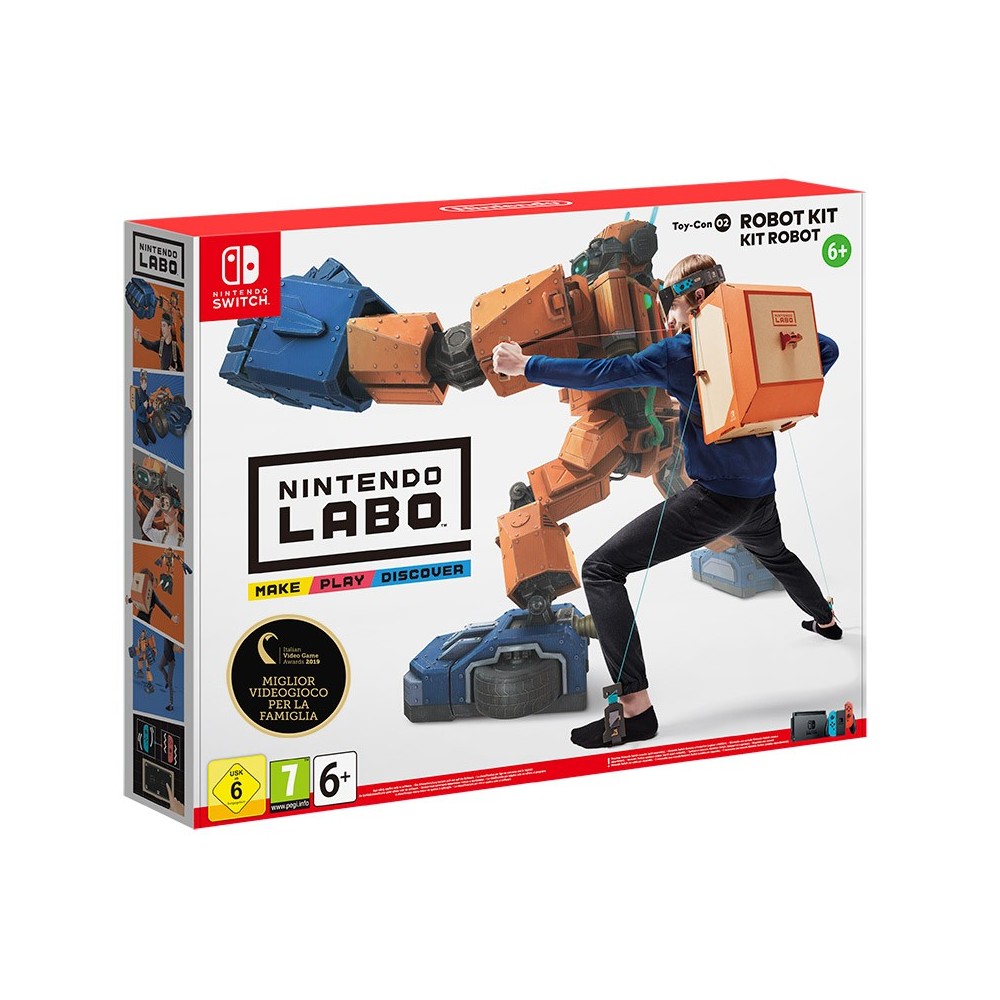 NINTENDO NINTENDO LABO ROBOT KIT SWITCH NUOVO