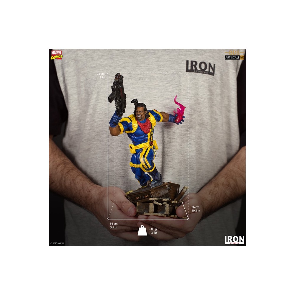 X-MEN - BISHOP ALFIERE BDS ART SCALE 1/10 STATUE 23CM FIGURE IRON STUDIOS