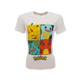 MAGLIA T SHIRT POKEMON 4 STARTERS