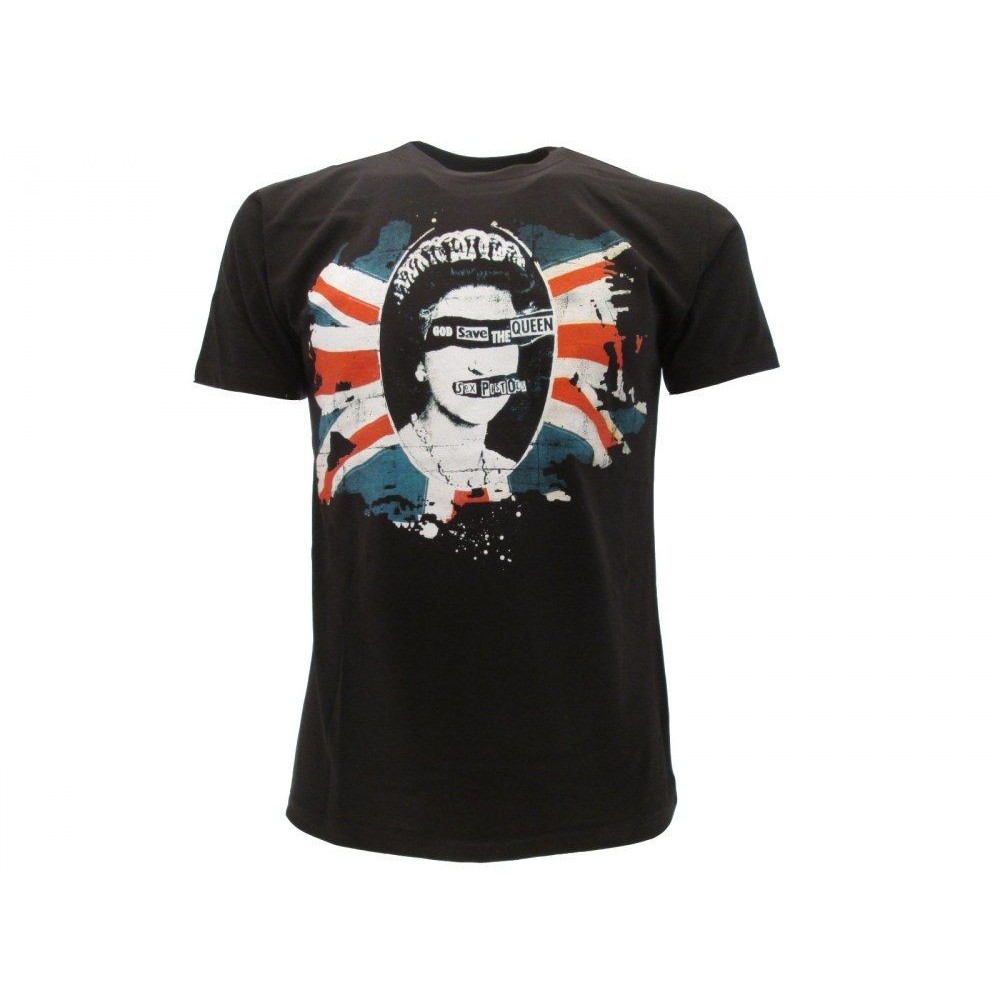 MAGLIA T SHIRT SEX PISTOLS GOD SAVE THE QUEEN