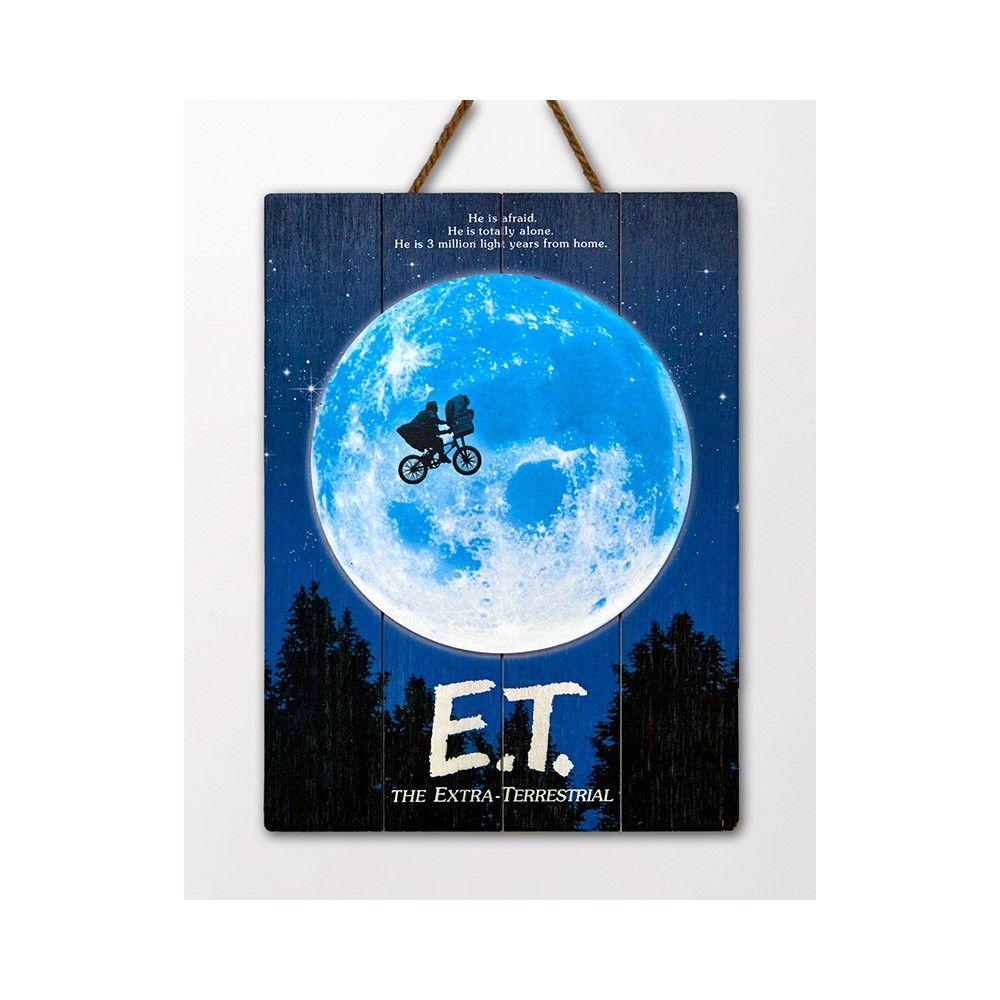 DOCTOR COLLECTOR ET THE EXTRATERRESTRIAL WOOD PRINT STAMPA SU LEGNO