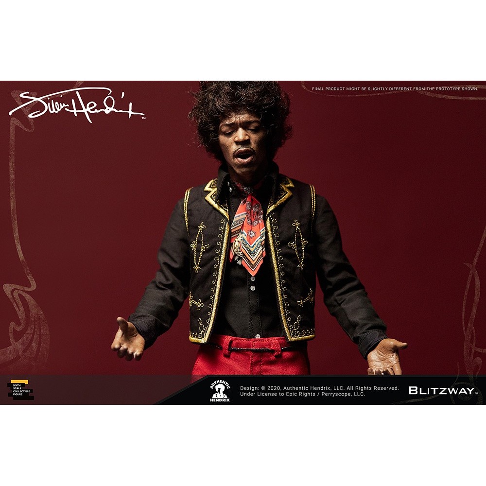 JIMI HENDRIX 1/6 ACTION FIGURE BLITZWAY