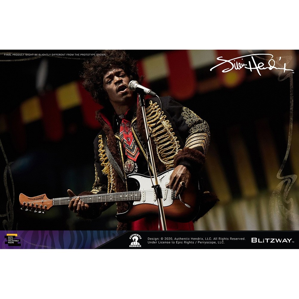 JIMI HENDRIX 1/6 ACTION FIGURE BLITZWAY