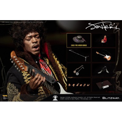 JIMI HENDRIX 1/6 ACTION FIGURE BLITZWAY