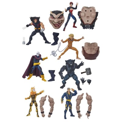 MARVEL LEGENDS X-MEN SET SUGAR MAN MORPH ACTION FIGURE HASBRO