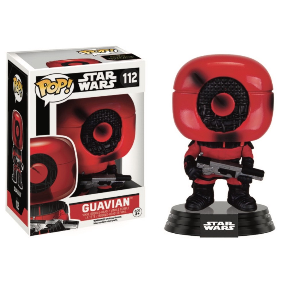 FUNKO FUNKO POP! STAR WARS - GUAVIAN BOBBLE HEAD KNOCKER FIGURE