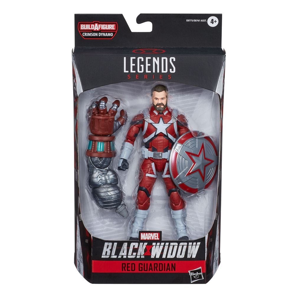 MARVEL LEGENDS BLACK WIDOW RED GUARDIAN ACTION FIGURE HASBRO