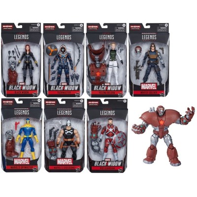 MARVEL LEGENDS BLACK WIDOW RED GUARDIAN ACTION FIGURE HASBRO