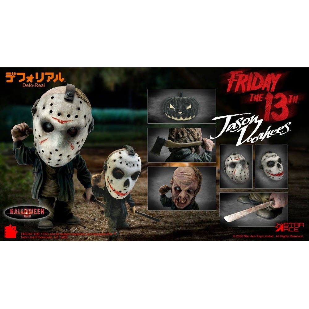 FRIDAY THE 13TH JASON VOORHEES HALLOWEEN DEFO REAL STATUE FIGURE STAR ACE