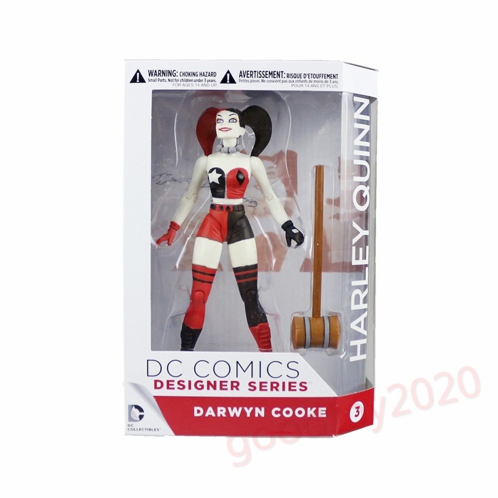 DC COLLECTIBLES DC COMICS DESIGNERS SERIES DARWIN COOKE HARLEY QUINN ACTION FIGURE
