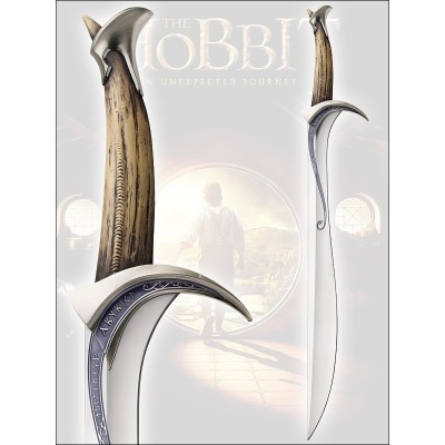 UNITED CUTERLY BRANDS THE HOBBIT THORIN SWORD ORCRIST PROP REPLICA 1/1