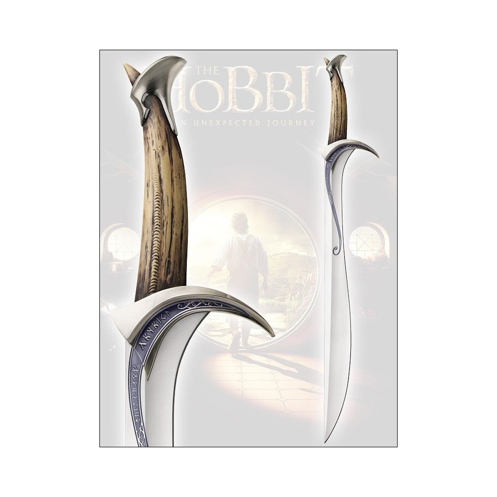 UNITED CUTERLY BRANDS THE HOBBIT THORIN SWORD ORCRIST PROP REPLICA 1/1