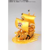BANDAI ONE PIECE GRAND SHIP COLLECTION THOUSAND SUNNY FILM GOLD MODEL KIT