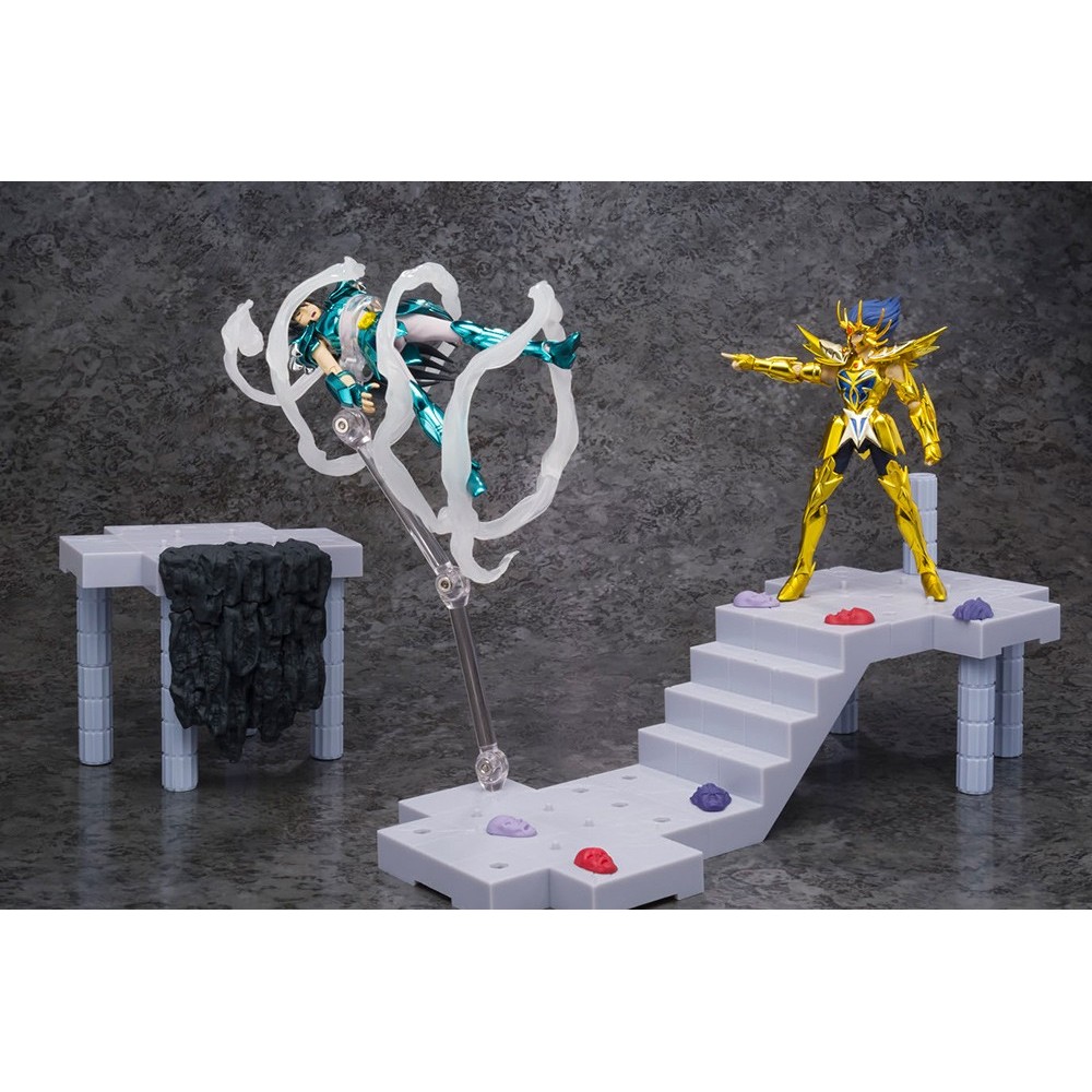 BANDAI SAINT SEIYA D.D. PANORAMATION - DEATH MASK CANCER ACTION FIGURE
