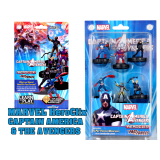 MARVEL HEROCLIX CAPTAIN AMERICA AND AVENGERS FAST FORCES MINIATURES WIZKIDS