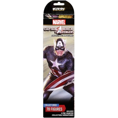 WIZKIDS MARVEL HEROCLIX CAPTAIN AMERICA AND THE AVENGERS 10X BOOSTER BRICK