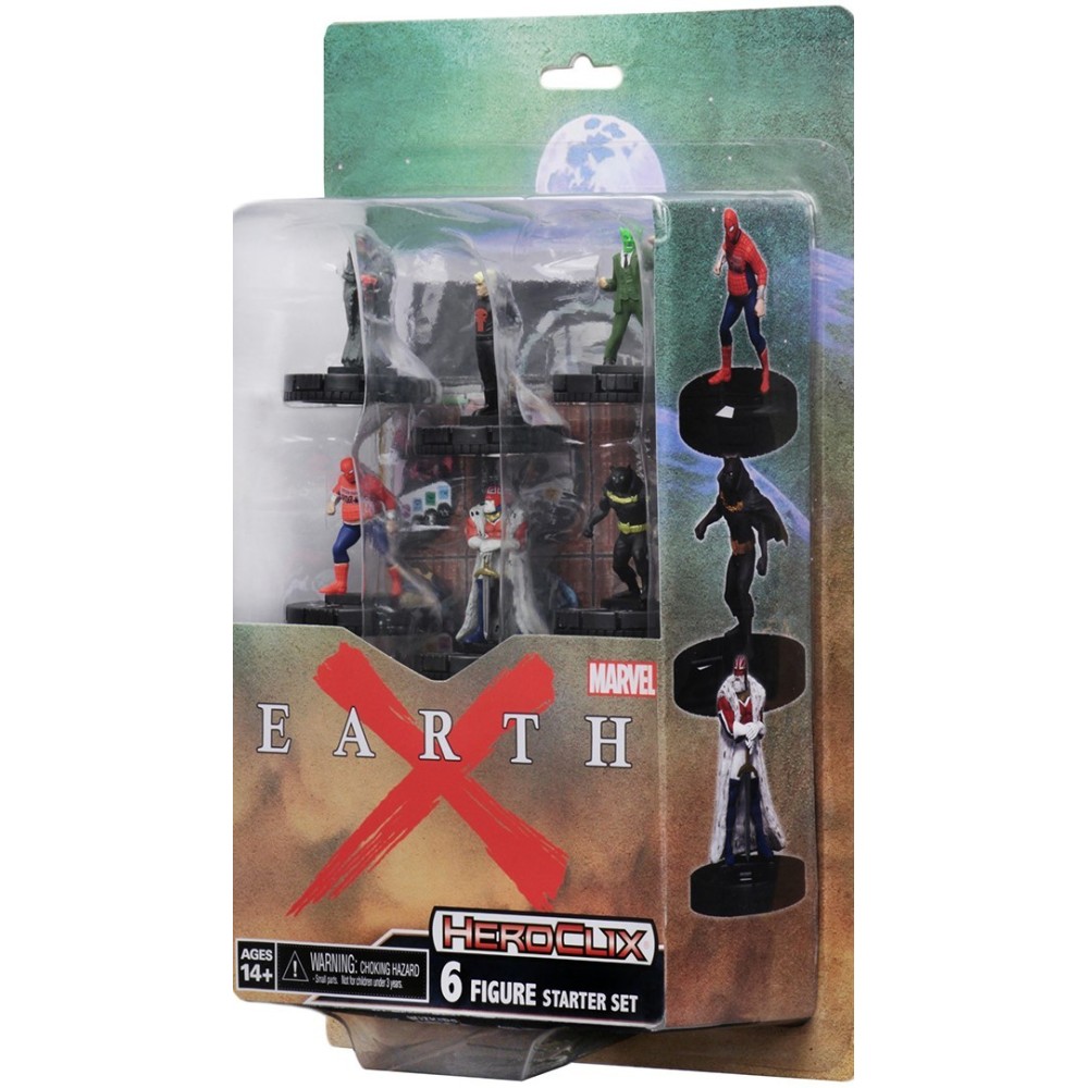 MARVEL HEROCLIX EARTH X STARTER SET MINIATURES WIZKIDS