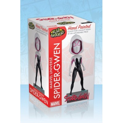 NECA MARVEL SPIDER-GWEN BOBBLE HEAD KNOCKER FIGURE