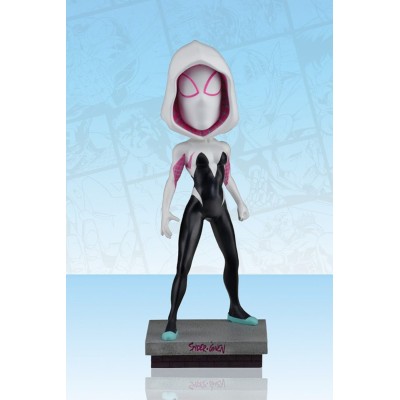 NECA MARVEL SPIDER-GWEN BOBBLE HEAD KNOCKER FIGURE