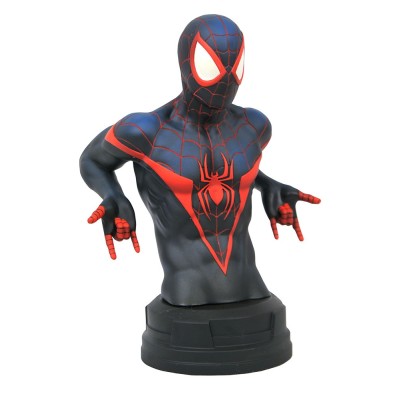 MARVEL COMICS SPIDER-MAN MILES MORALES BUSTO STATUA DIAMOND SELECT