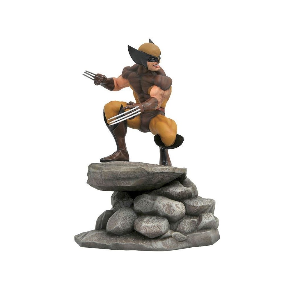MARVEL GALLERY - WOLVERINE BROWN COSTUME STATUE FIGURE DIAMOND SELECT