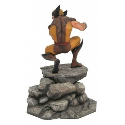 MARVEL GALLERY - WOLVERINE BROWN COSTUME STATUE FIGURE DIAMOND SELECT
