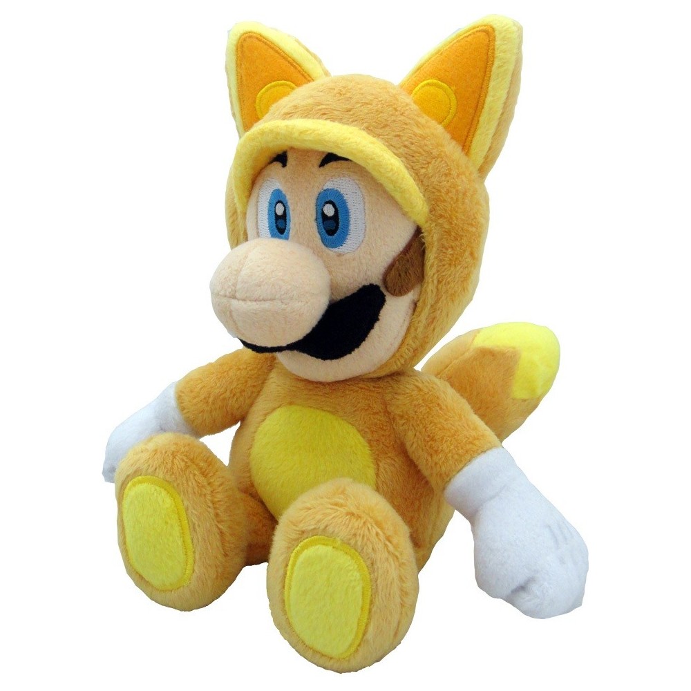 PUPAZZO PELUCHE SUPER MARIO - LUIGI FOX VOLPE 22CM