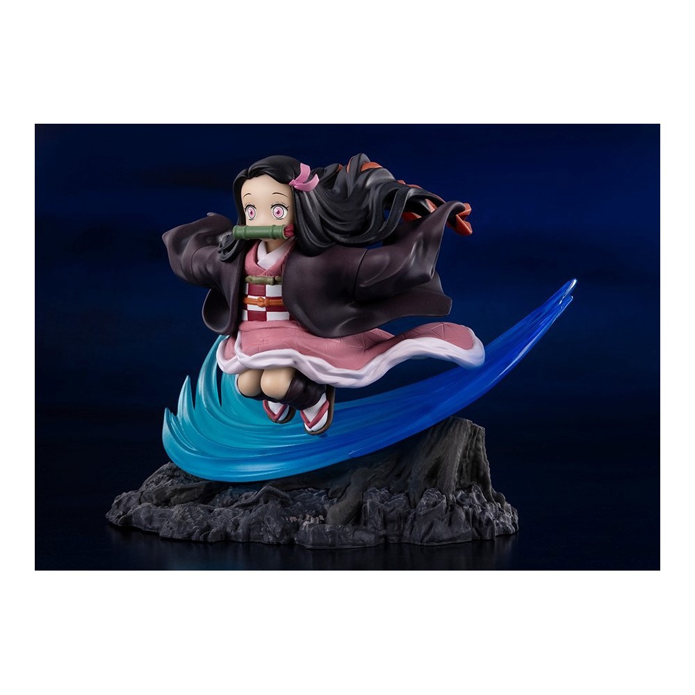 BANDAI DEMON SLAYER ZERO NEZUKO KAMADO STATUE FIGURE