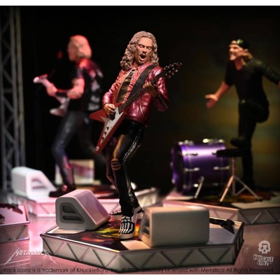 ROCK ICONZ METALLICA KIRK HAMMETT STATUA FIGURE KNUCKLEBONZ