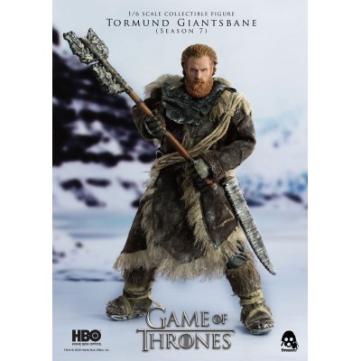 GAME OF THRONES TORMUND GIANTSBANE ACTION FIGURE THREEZERO