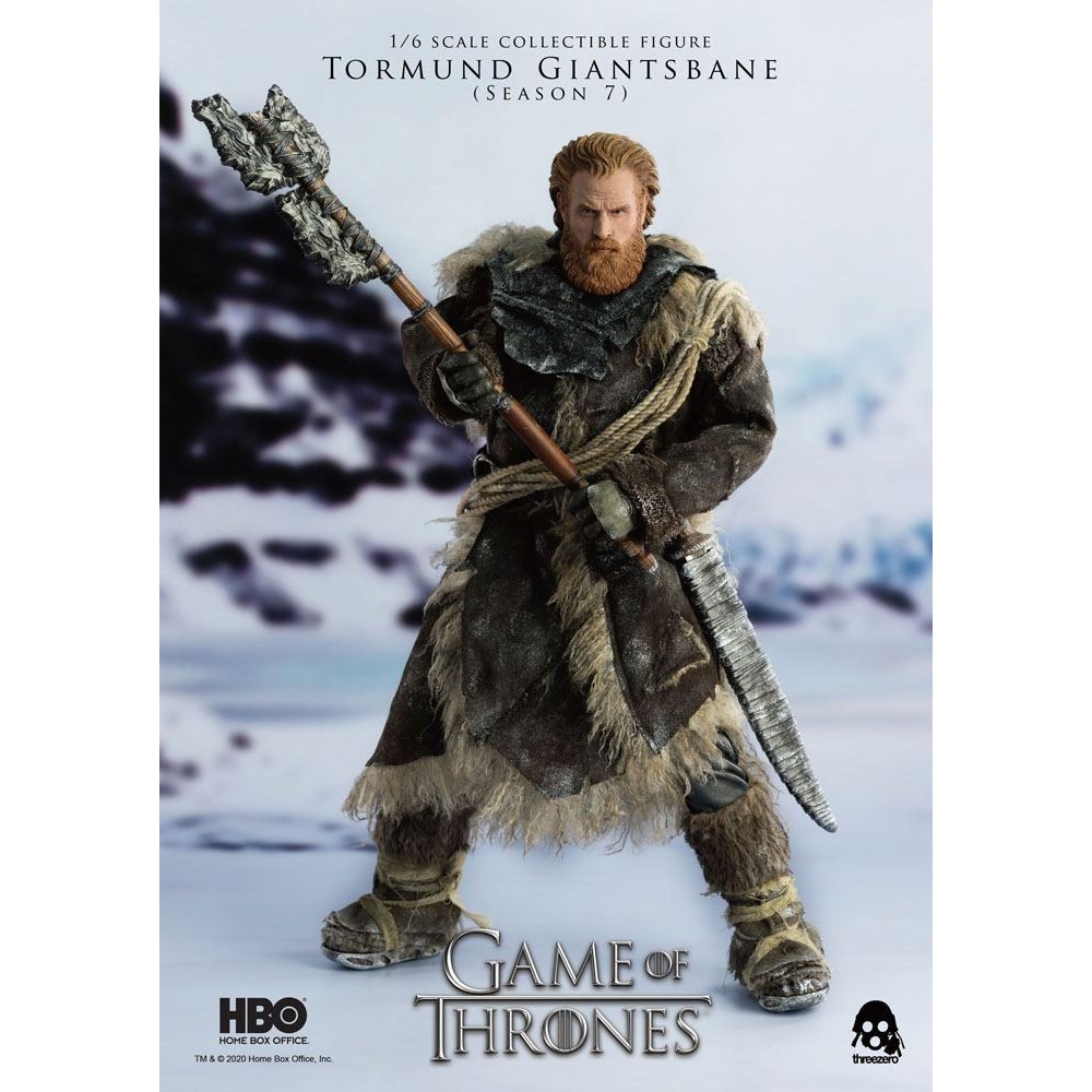 GAME OF THRONES TORMUND GIANTSBANE ACTION FIGURE THREEZERO