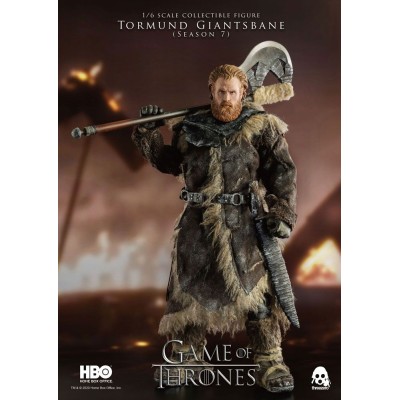 GAME OF THRONES TORMUND GIANTSBANE ACTION FIGURE THREEZERO