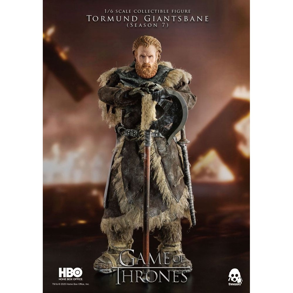 GAME OF THRONES TORMUND GIANTSBANE ACTION FIGURE THREEZERO