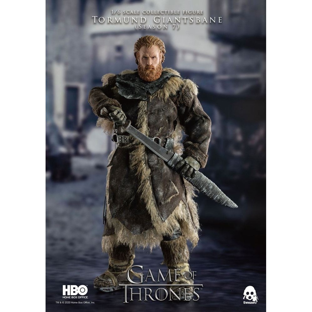 GAME OF THRONES TORMUND GIANTSBANE ACTION FIGURE THREEZERO