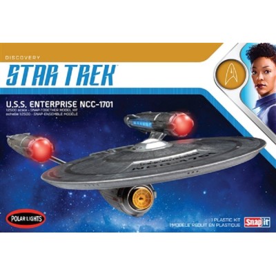 STAR TREK U.S.S. ENTERPRISE NCC-1701 1/2500 MODEL KIT POLAR LIGHTS