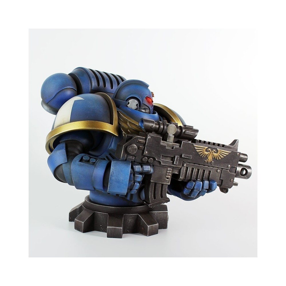 SEMIC WARHAMMER 40000 ULTRAMARINE PRIMARIS BUST STATUE