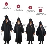 HARRY POTTER WIZARD ROBE TUNICA MAGO GRIFONDORO TAGLIA L CINEREPLICAS