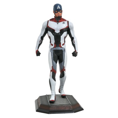 MARVEL GALLERY AVENGERS ENDGAME TEAM SUIT CAPTAIN AMERICA STATUE DIAMOND SELECT