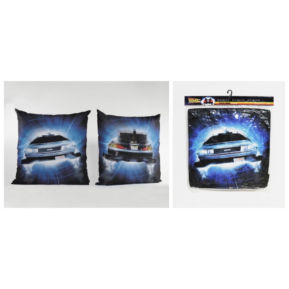 BACK TO THE FUTURE DELOREAN CUSHION PILLOW CUSCINO SD TOYS